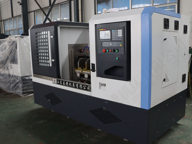 臥式數控銑打機實拍