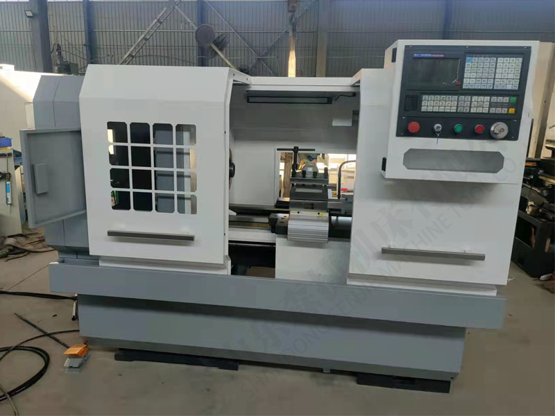 臥式數控車床實拍