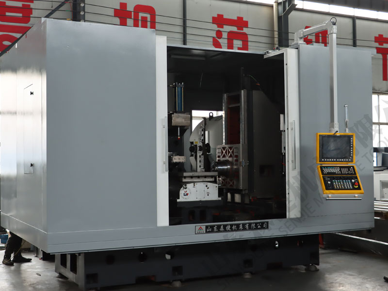 雙刀庫龍門立式加工中心實拍