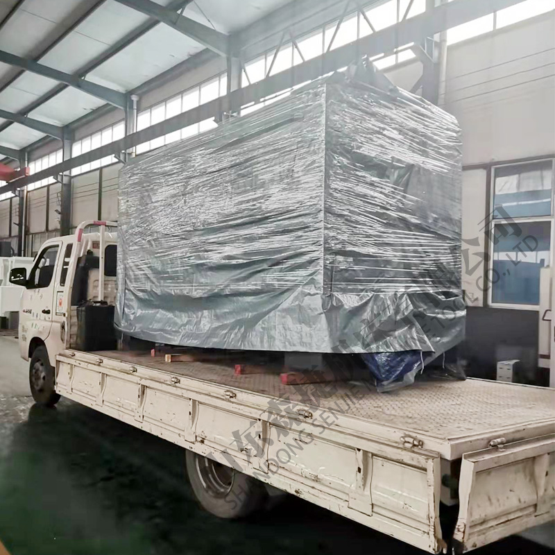 為湖北客戶定制的臥式銑打機SJZX100-1500發貨