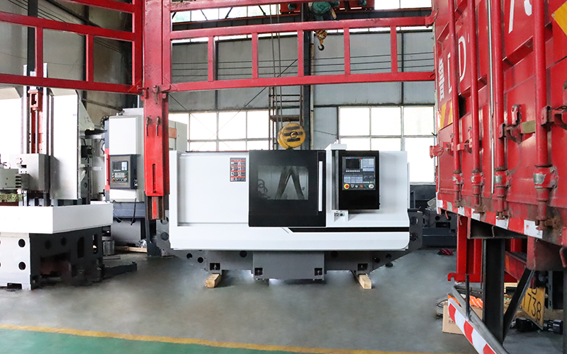 兩臺雙頭銑床出貨