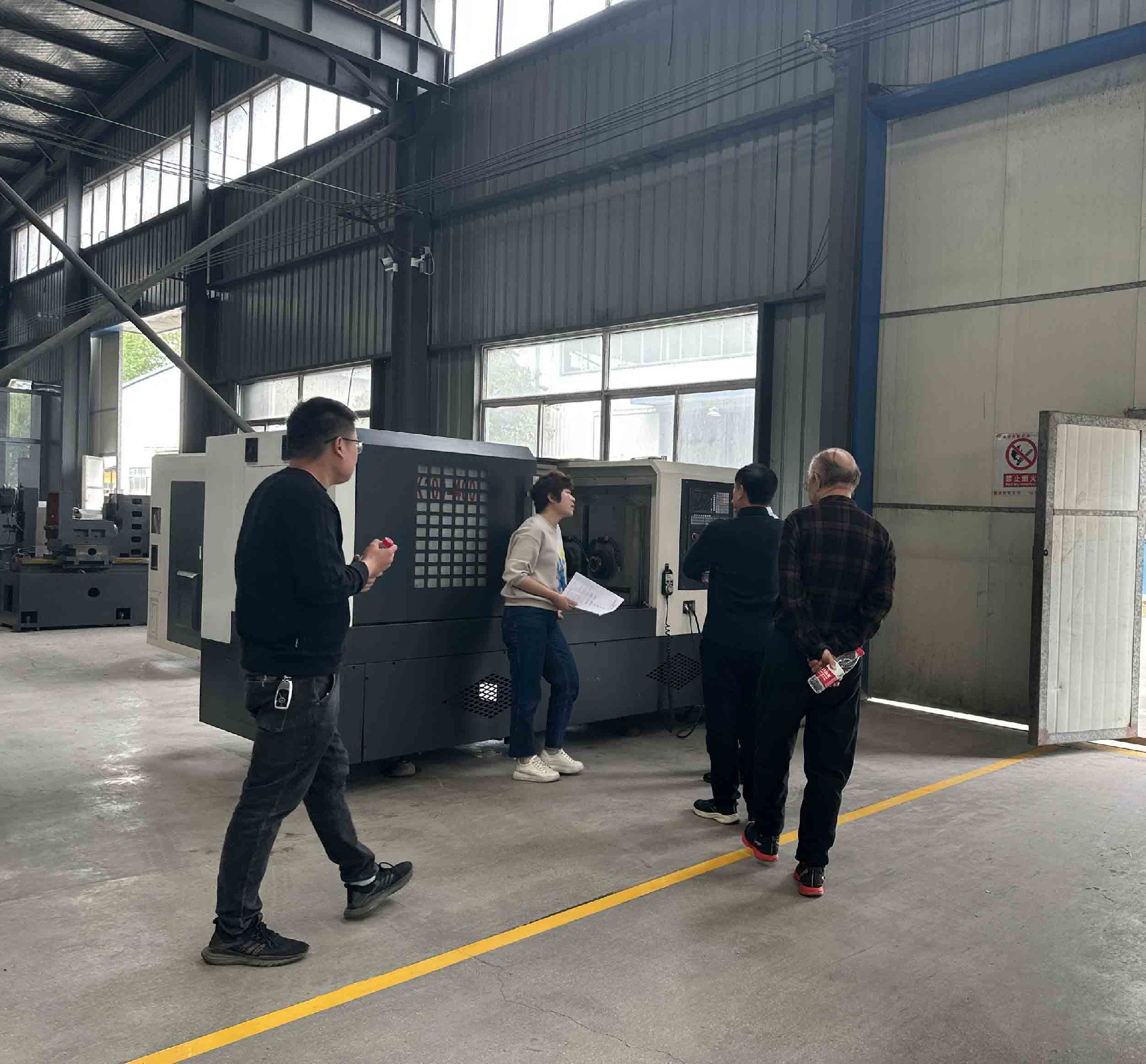 客戶來公司視察