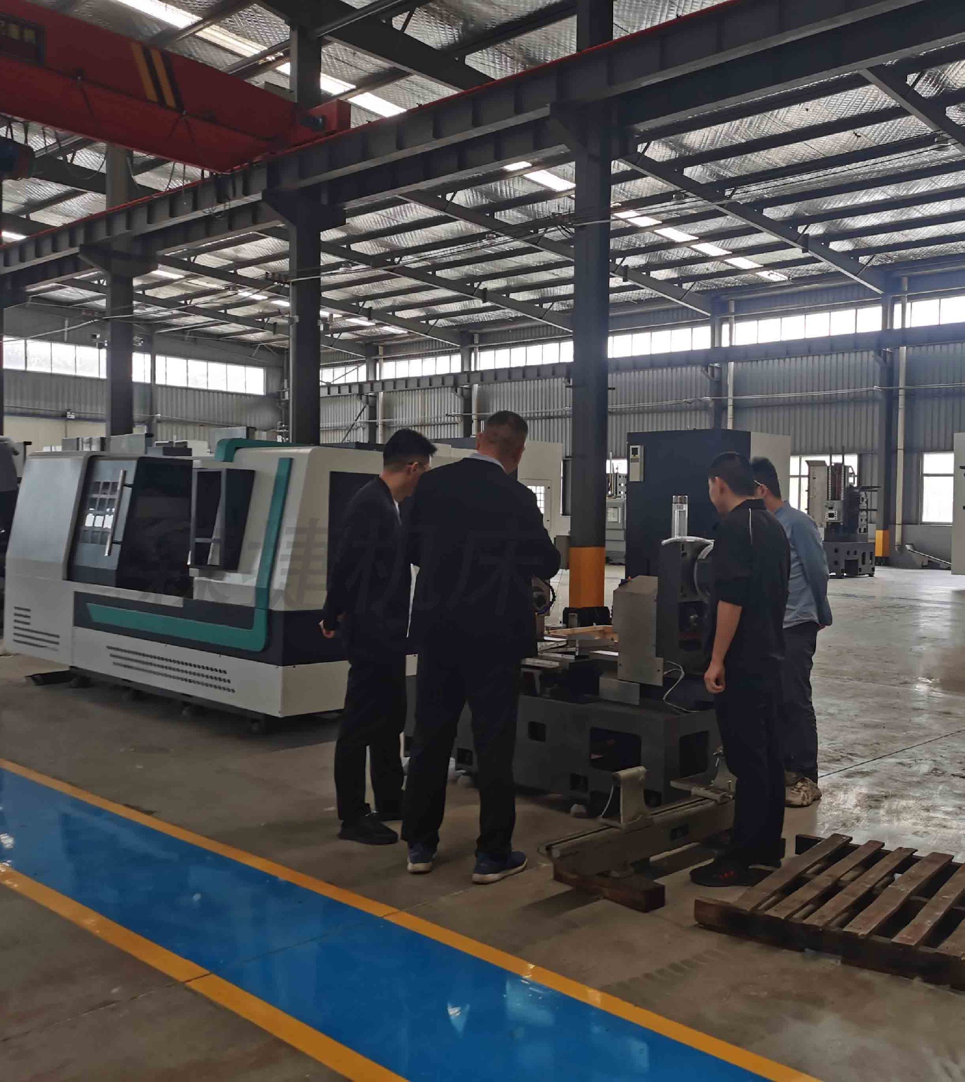 每天都有客戶來我司視察