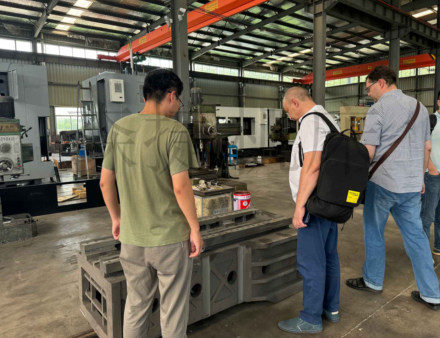 歡迎俄羅斯客戶來我廠蒞臨指導